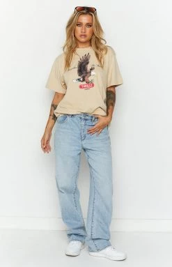 Thrills Thrift White Eternal Flight Merch Fit Tee