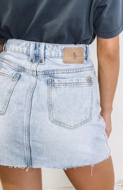 Thrills Leni Skirt Time-Worn Blue