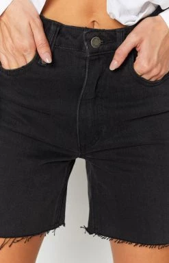 Thrills Thelma Short- Faded Black Bottoms
