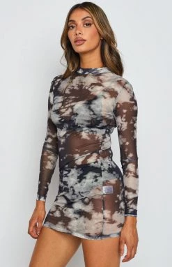 BB Exclusive Dresses Tomorrowland Mesh Dress Black