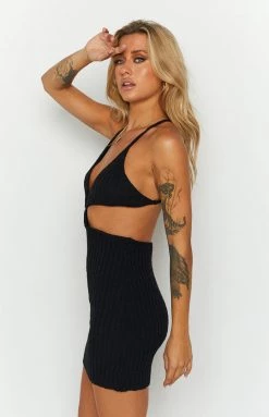 BB Exclusive Dresses Toni Black Cut Out Mini Dress 9 BB Exclusive Dresses Toni Black Cut Out Mini Dress