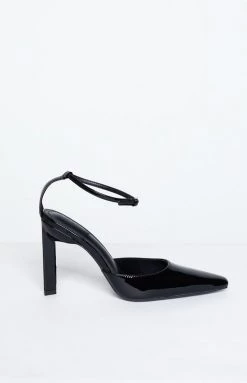 Coming Soon Tony Bianco Elektra Heels Black Patent 8 Coming Soon Tony Bianco Elektra Heels Black Patent