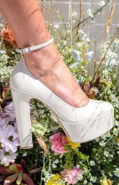 Tony Bianco Jaguar Vanilla Capretto Heel