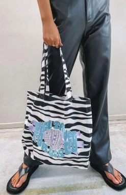 BB Exclusive Travel Disco Tote Bag Zebra