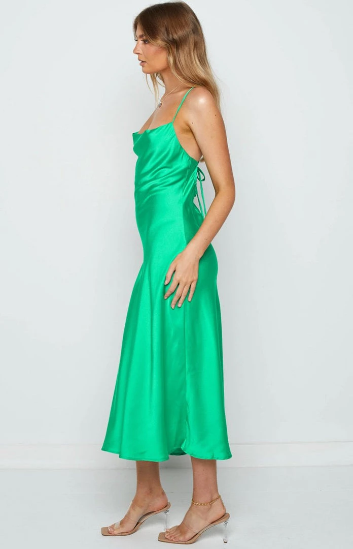 Beginning Boutique Tristan Green Midi Dress 4 Beginning Boutique Tristan Green Midi Dress