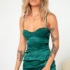 BB Exclusive Dresses Trouble Emerald Mini Dress