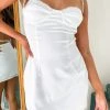 BB Exclusive Dresses Trouble White Mini Dress
