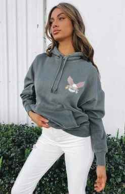 Thrills Troubled Paradise Slouch Hood - Merch Black