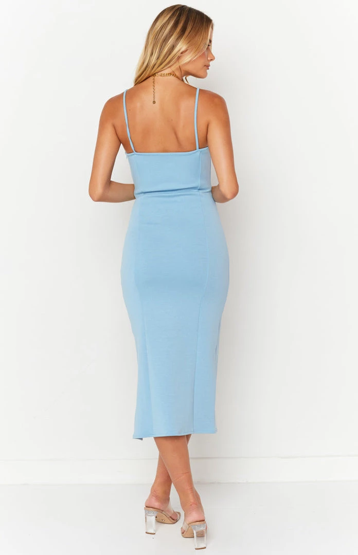 BB Exclusive Dresses Valentina Blue Midi Dress 6 BB Exclusive Dresses Valentina Blue Midi Dress