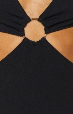 BB Exclusive Valley Midi Dress Black