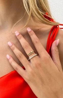 Eclat 18k Gold Vermeil Layered Band