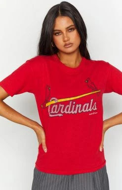 Beginning Boutique Vintage New Vintage Cardinals Red Tee 10 Beginning Boutique Vintage New Vintage Cardinals Red Tee