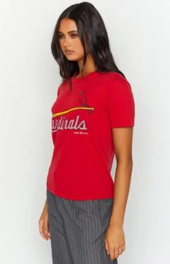 Beginning Boutique Vintage New Vintage Cardinals Red Tee 11 Beginning Boutique Vintage New Vintage Cardinals Red Tee