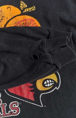 Beginning Boutique Vintage Vintage Champions Black Long Sleeve