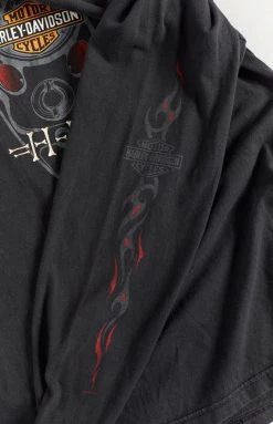 Beginning Boutique Vintage New Vintage Harley-Davidson Kelly's Black Sweater