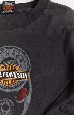 Beginning Boutique Vintage New Vintage Harley-Davidson Kelly's Black Sweater