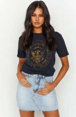 Beginning Boutique Vintage Vintage Harley-Davidson Orlando Black Tee New