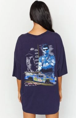 Beginning Boutique Vintage Vintage Napa Navy Tee