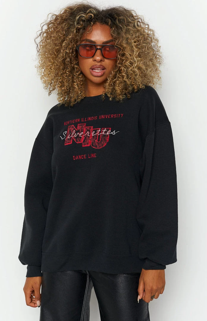 Beginning Boutique Vintage Long Sleeve Tops Vintage Northern Illinois University Sweater 3 Beginning Boutique Vintage Long Sleeve Tops Vintage Northern Illinois University Sweater