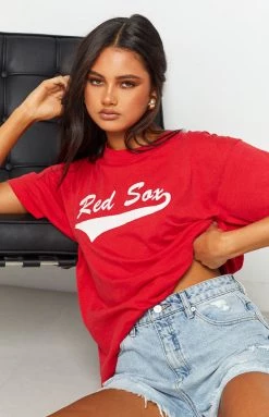 Beginning Boutique Vintage Vintage Red Sox Tee