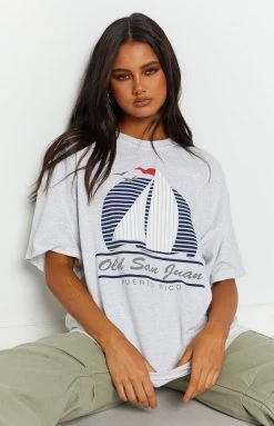 Beginning Boutique Vintage Vintage San Fran Grey Tee New