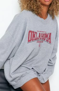 Beginning Boutique Vintage Outerwear Vintage University Of Oklahoma Sweater