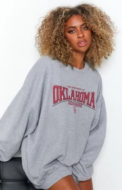 Beginning Boutique Vintage Outerwear Vintage University Of Oklahoma Sweater