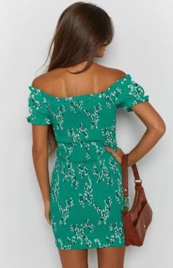 Beginning Boutique Dresses Savona Dress Green Blossom