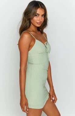 Beginning Boutique Dresses Cisco Mini Dress Khaki