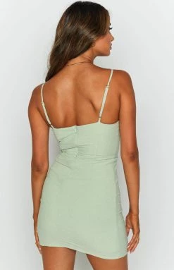 Beginning Boutique Dresses Cisco Mini Dress Khaki