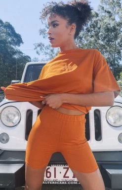 BB Exclusive Bottoms Wellness Shorts Tan