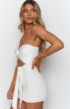 BB Exclusive West Mini Dress White