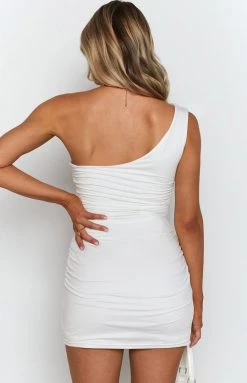 BB Exclusive West Mini Dress White