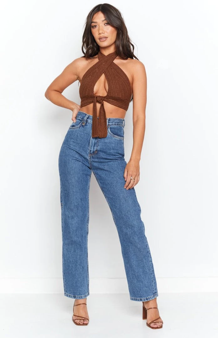 BB Exclusive Whitsundays Crop Top Chocolate 3 BB Exclusive Whitsundays Crop Top Chocolate