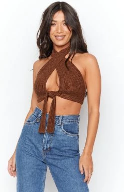 BB Exclusive Whitsundays Crop Top Chocolate 11 BB Exclusive Whitsundays Crop Top Chocolate