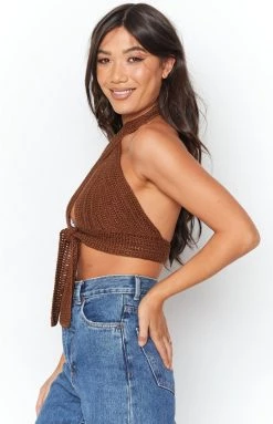 BB Exclusive Whitsundays Crop Top Chocolate 12 BB Exclusive Whitsundays Crop Top Chocolate