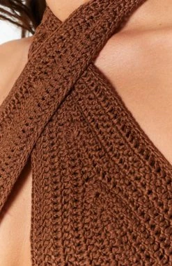 BB Exclusive Whitsundays Crop Top Chocolate 14 BB Exclusive Whitsundays Crop Top Chocolate