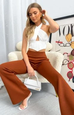 Beginning Boutique Tops Wild One White Corset Top