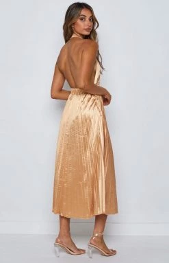 Beginning Boutique Dresses Wistful Gold Midi Dress 13 Beginning Boutique Dresses Wistful Gold Midi Dress
