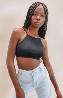 BB Exclusive Wonderland Crop Top Black