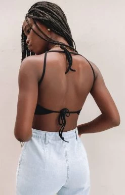 BB Exclusive Wonderland Crop Top Black