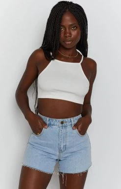 BB Exclusive Wonderland Crop Top White