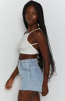 BB Exclusive Wonderland Crop Top White