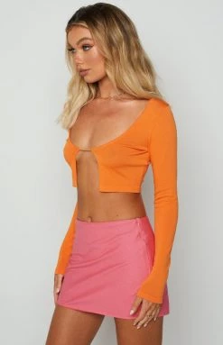 BB Exclusive Bottoms Wyatt Pink Mini Skirt