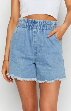 BB Exclusive Flynn Denim Shorts Blue