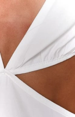 BB Exclusive Yarrow White Mini Dress 12 BB Exclusive Yarrow White Mini Dress