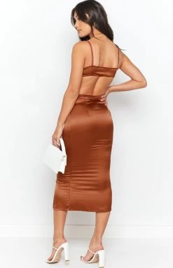 Beginning Boutique York Back Cut Out Midi Dress Rust Dresses 13 Beginning Boutique York Back Cut Out Midi Dress Rust Dresses