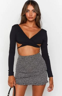 BB Exclusive You And Me Skirt Black Leopard Bottoms 13 BB Exclusive You And Me Skirt Black Leopard Bottoms