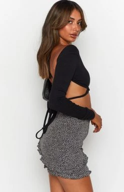 BB Exclusive You And Me Skirt Black Leopard Bottoms 14 BB Exclusive You And Me Skirt Black Leopard Bottoms