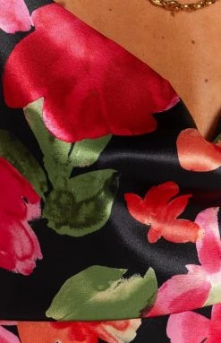 BB Exclusive Dresses Your LA Catch Cowl Neck Mini Dress Black Floral 16 BB Exclusive Dresses Your LA Catch Cowl Neck Mini Dress Black Floral